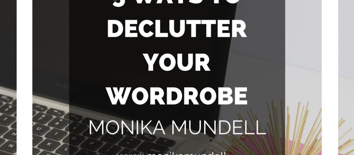 5waystodeclutteryourwordrobe